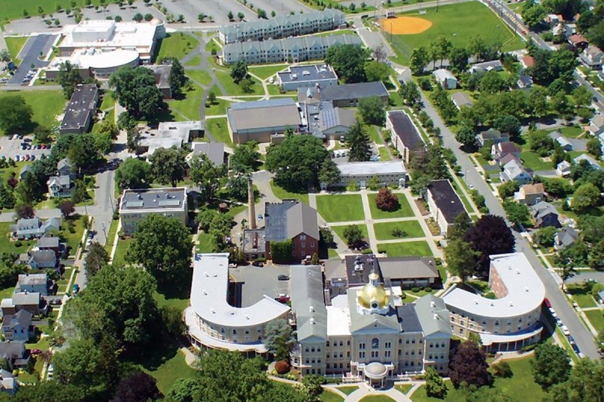 Aerial view of Hackettstown