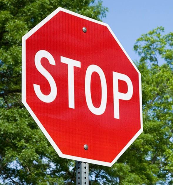 stop sign